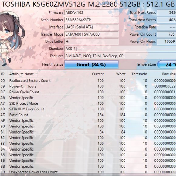 512GB, Internal, 2280mm M.2 Solid State Drives "TESTED" - Picture 8 of 8